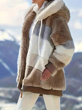 Lade das Bild in den Galerie-Viewer, CozyFeel - Kuscheliger Kapuzenmantel mit Fleece-Charme