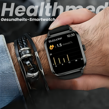 Lade das Bild in den Galerie-Viewer, Healthmed Gesundheits-Smartwatch - zur Überwachung von Blutzucker