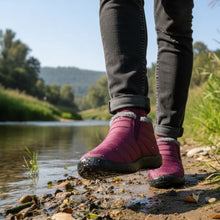 Lade das Bild in den Galerie-Viewer, Fusswohl - ergonomische & rutschfeste Komfort-Winterstiefel