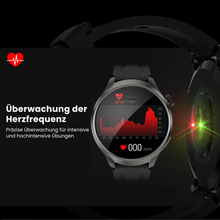 Lade das Bild in den Galerie-Viewer, VitalSense Pro X - Gesundheits-Smartwatch mit Lederarmband (2025)