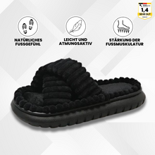 Lade das Bild in den Galerie-Viewer, OrthoSlippy - orthopädische Hausschuhe für maximalen Komfort