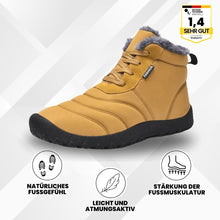 Lade das Bild in den Galerie-Viewer, OrthoWarm - schmerzlindernde, wasserabweisende & gefütterte Barfußschuhe