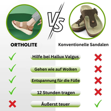 Lade das Bild in den Galerie-Viewer, OrthoLite - ergonomische Schmerzlinderungs-Sandalen für maximalen Komfort