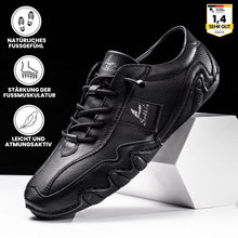 Lade das Bild in den Galerie-Viewer, Ibex - ergonomischer, schmerzlindernder & wasserdichter Leder-Barfußschuh für sicheres, gelenkschonendes Gehen für Senioren