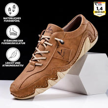 Lade das Bild in den Galerie-Viewer, Ibex - ergonomischer, schmerzlindernder & wasserdichter Leder-Barfußschuh für sicheres, gelenkschonendes Gehen für Senioren