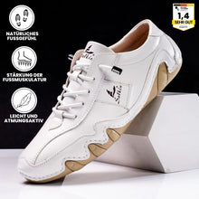 Lade das Bild in den Galerie-Viewer, Ibex - ergonomischer, schmerzlindernder & wasserdichter Leder-Barfußschuh für sicheres, gelenkschonendes Gehen für Senioren