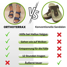 Lade das Bild in den Galerie-Viewer, OrthoTerrax - ergonomische Schmerzlinderungs-Sandalen für maximalen Tragekomfort