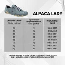 Lade das Bild in den Galerie-Viewer, Alpaca Lady - ergonomischer, schmerzlindernder & wasserdichter Barfußschuh