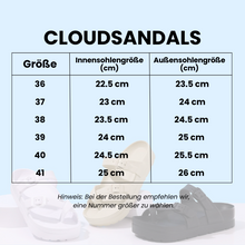 Lade das Bild in den Galerie-Viewer, Cloudsandals - orthopädische Sandalen für maximalen Komfort