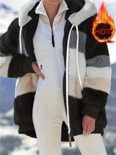 Lade das Bild in den Galerie-Viewer, CozyFeel - Kuscheliger Kapuzenmantel mit Fleece-Charme