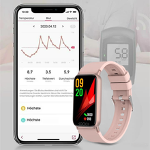 Lade das Bild in den Galerie-Viewer, HealthOne -  medizinische Smartwatch mit Echtzeit Blutzuckermessung - Original
