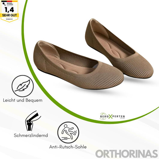 Orthorinas - ergonomische schmerzlindernde Ballerinas