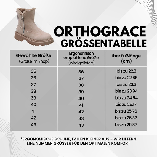 OrthoGrace - Schneestiefel mit Futter