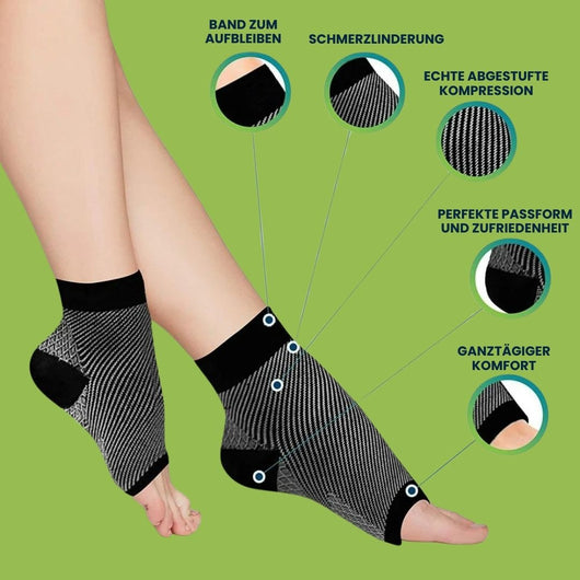 Lifesocks - Orthopädische Kompressionssocken für müde und schmerzende Füße