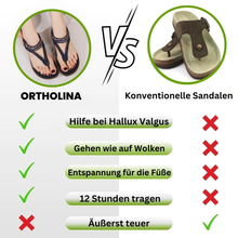Lade das Bild in den Galerie-Viewer, OrthoLina  - ergonomische schmerzlindernde Sandalen
