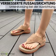 Lade das Bild in den Galerie-Viewer, OrthoKomfort - Damen ergonomische schmerzlindernde Komfort-Sandalen
