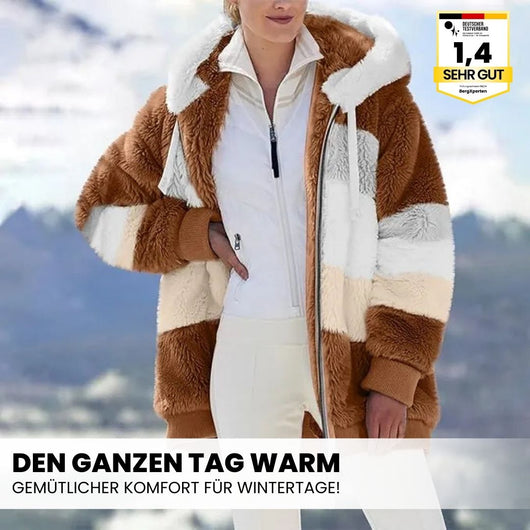 CozyFeel - Kuscheliger Kapuzenmantel mit Fleece-Charme