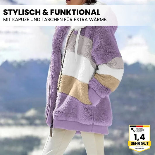 CozyFeel - Kuscheliger Kapuzenmantel mit Fleece-Charme