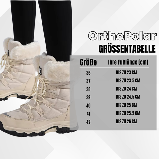 OrthoPolar - schmerzlindernde, wasserdichte, isolierte Stiefel für Herbst und Winter