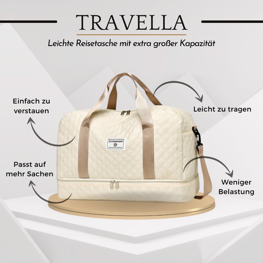 Travella - Leichte Reisetasche mit extra großer Kapazität