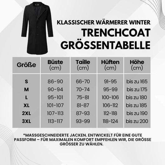 NordicElegance – Exklusiver Winter-Trenchcoat