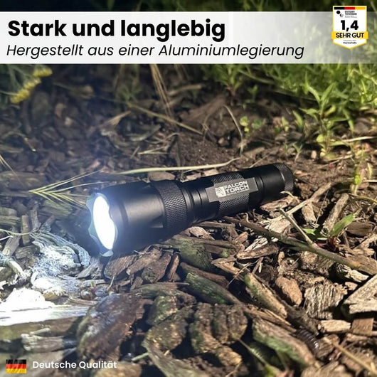 ViperX700 - militärische taktische Taschenlampe - 100x heller als andere