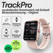 Lade das Bild in den Galerie-Viewer, TrackPro - Gesundheitsuhr mit zertifizierter Blutzuckermessung (2025) - Original - Sonderaktion 1+1 Gratis
