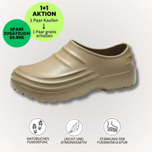 Lade das Bild in den Galerie-Viewer, ComfyClogs - Original - ergonomische &amp; rutschfeste Komfort-Clogs - Sonderaktion 1+1 Gratis
