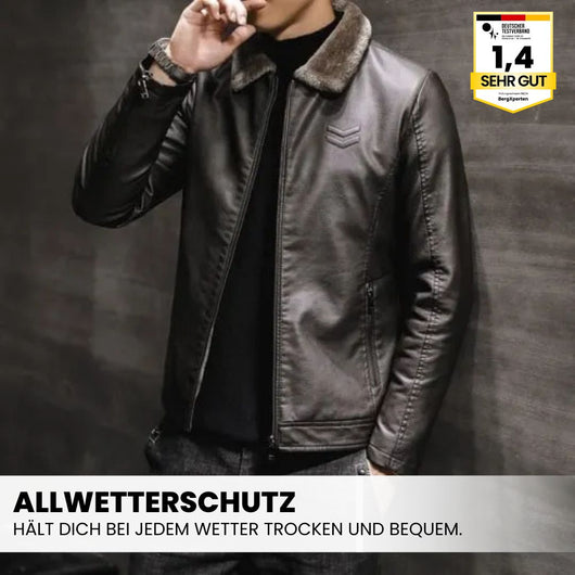 PrimeLeather – Exklusive Herren-Lederjacke für Herbst und Winter