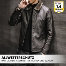 Lade das Bild in den Galerie-Viewer, PrimeLeather – Exklusive Herren-Lederjacke für Herbst und Winter
