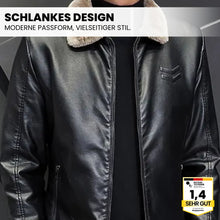 Lade das Bild in den Galerie-Viewer, PrimeLeather – Exklusive Herren-Lederjacke für Herbst und Winter
