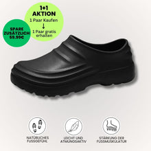 Lade das Bild in den Galerie-Viewer, ComfyClogs - Original - ergonomische &amp; rutschfeste Komfort-Clogs - Sonderaktion 1+1 Gratis
