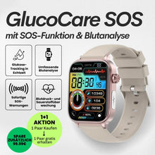 Lade das Bild in den Galerie-Viewer, GlucoCare SOS - mit SOS-Funktion inkl. Sturzerkennung &amp; zertifizierte Blutzuckermessung (2025) - Original - Sonderaktion 1+1 Gratis
