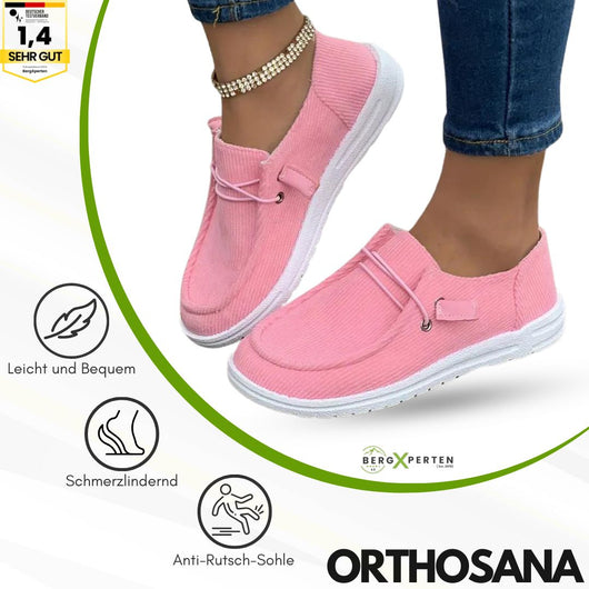 OrthoSana - ergonomische, rutschfeste & schmerzlindernde Freizeitschuhe für Damen