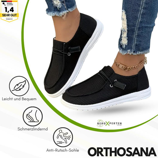 OrthoSana - ergonomische, rutschfeste & schmerzlindernde Freizeitschuhe für Damen