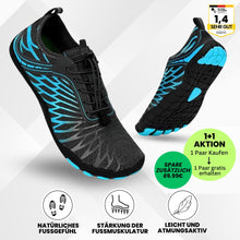 Lade das Bild in den Galerie-Viewer, FloraX Pro - ergonomische, schmerzlindernde &amp; wasserdichte Barfußschuhe - Sonderaktion 1+1 Gratis
