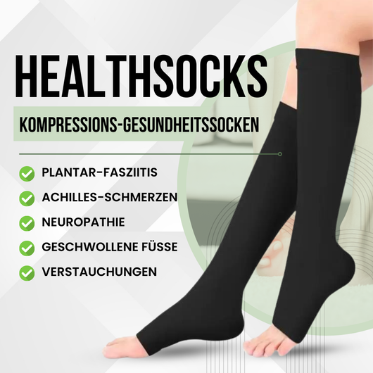 Healthsocks Kompressions u.-Gesundheitssocken zur Schmerzlinderung (2025)