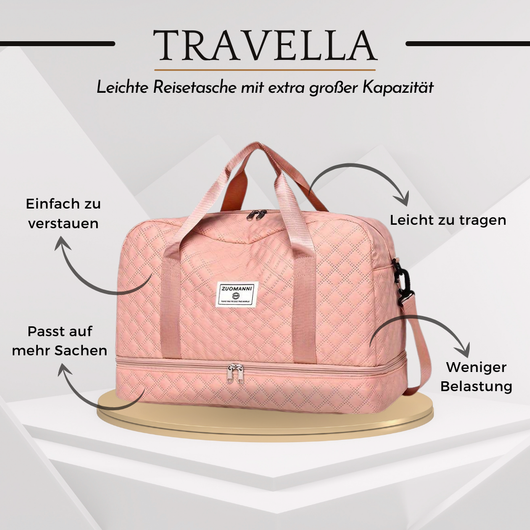 Travella - Leichte Reisetasche mit extra großer Kapazität