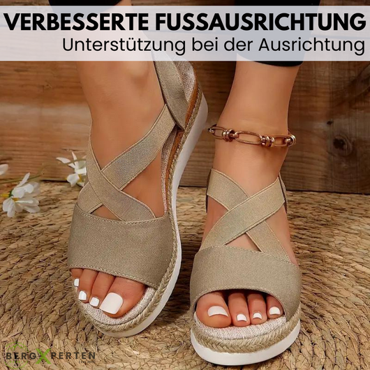 OrthoStella - ergonomische schmerzlindernde Sandalen für Damen