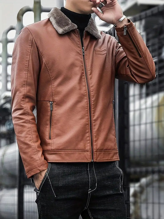 PrimeLeather – Exklusive Herren-Lederjacke für Herbst und Winter