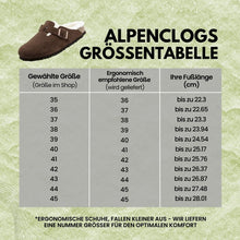Lade das Bild in den Galerie-Viewer, AlpenClogs - ergonomische &amp; rutschfeste Clogs für den Winter

