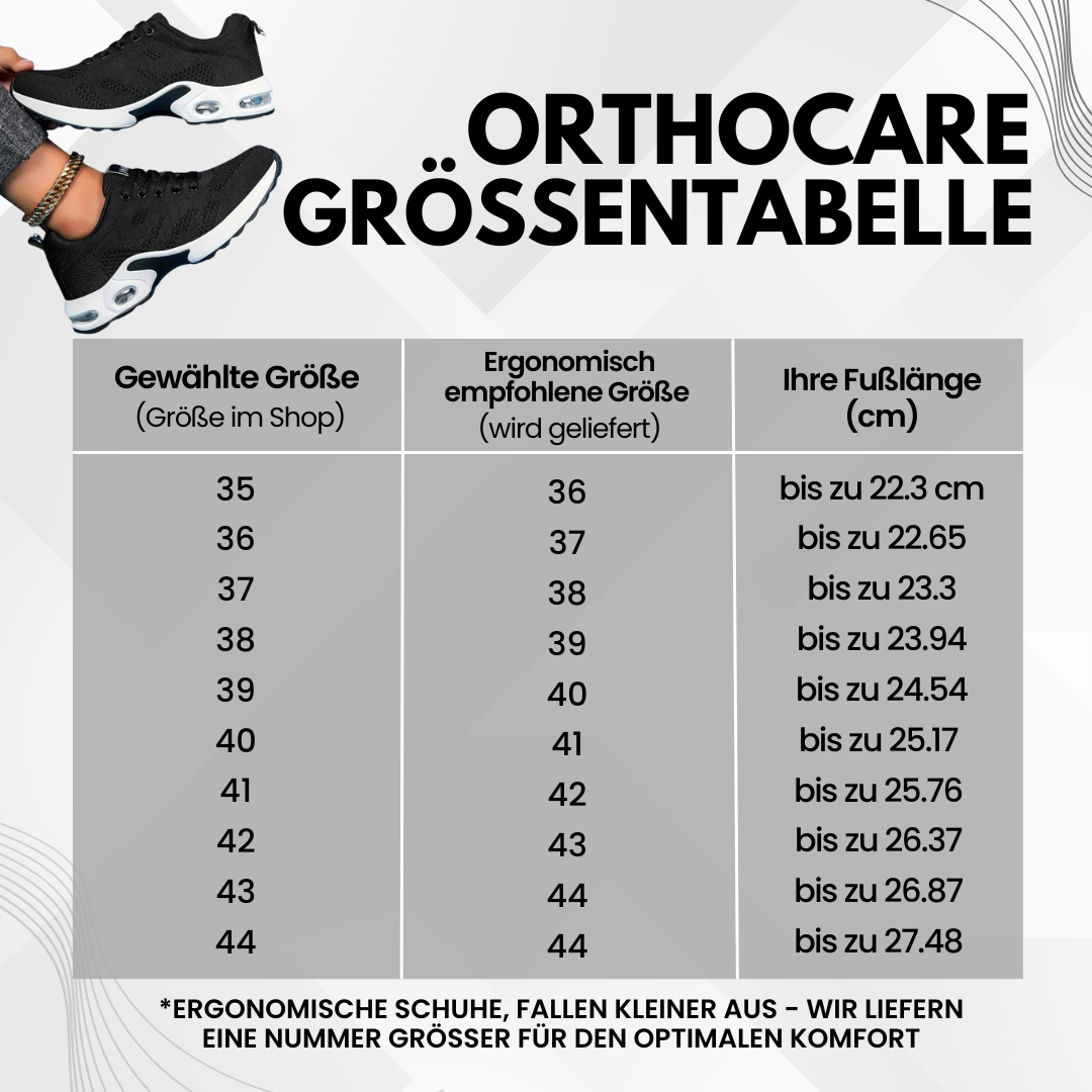 OrthoCare - ergonomische Schmerzlinderungs Schuhe