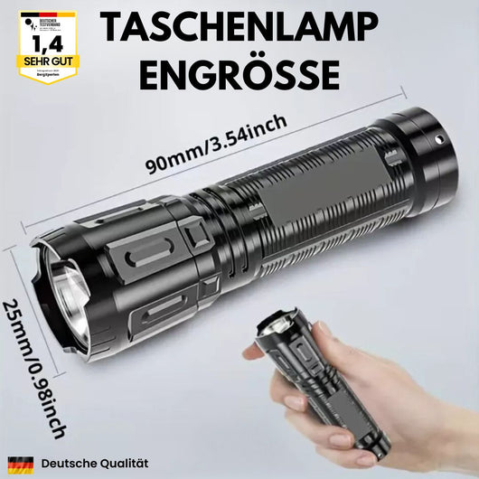 LightMax - militärische taktische Mini-Taschenlampe