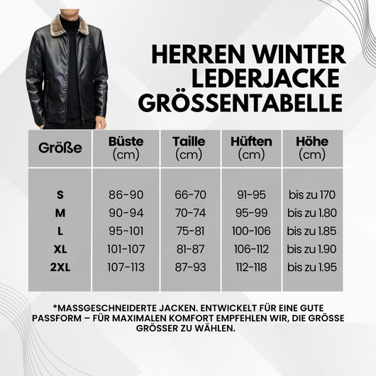 PrimeLeather – Exklusive Herren-Lederjacke für Herbst und Winter