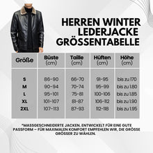 Lade das Bild in den Galerie-Viewer, PrimeLeather – Exklusive Herren-Lederjacke für Herbst und Winter
