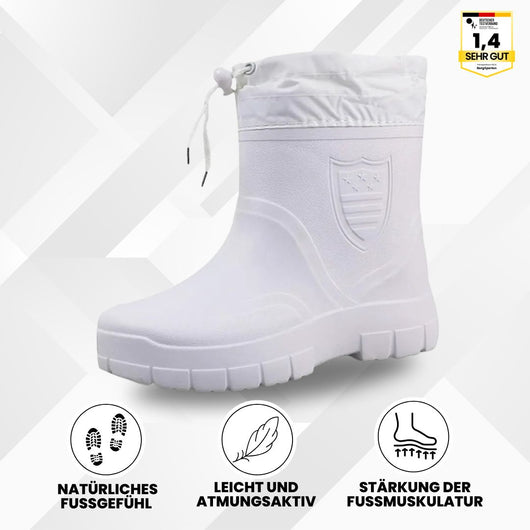 RainTex - ergonomische, rutschfeste & wasserdichte Thermo-Regenstiefel für den Winter