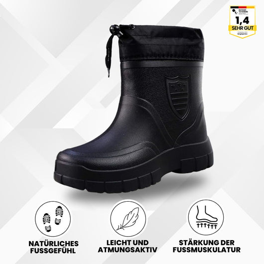 RainTex - ergonomische, rutschfeste & wasserdichte Thermo-Regenstiefel für den Winter