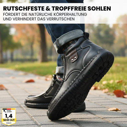 Ergonomische Leder-Schuhe zur Schmerzlinderung
