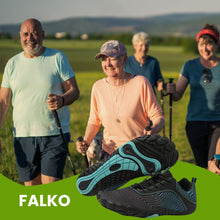 Lade das Bild in den Galerie-Viewer, FALKO - ergonomische, schmerzlindernde &amp; wasserabweisende Barfußschuhe für sicheres, gelenkschonendes Gehen für Senioren
