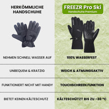 Lade das Bild in den Galerie-Viewer, FREEZR Pro Ski-Handschuhe Premium
